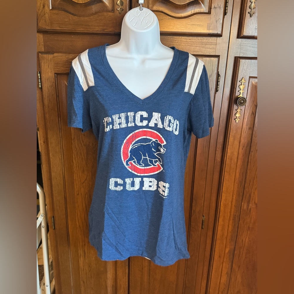 Blue Chicago Cubs MLB Women’s T-Shirt